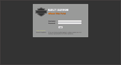 Desktop Screenshot of eroom.harley-davidson.com